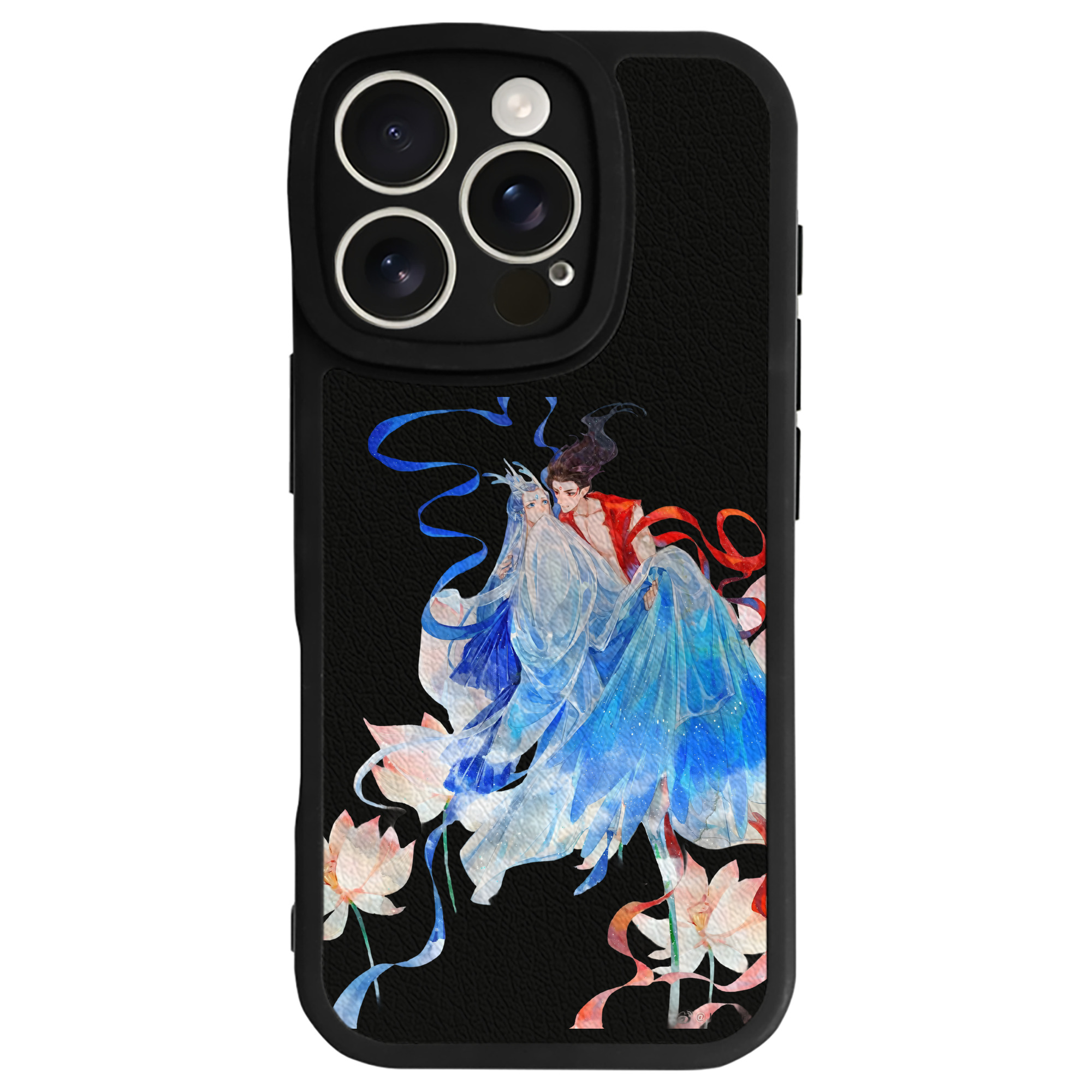 （画像用） Ne Zha 2 ナタ 魔童の大暴れ 【iPhone 16シリーズ対応】シリコンスマホケース（レザー調） 材質：シリコン